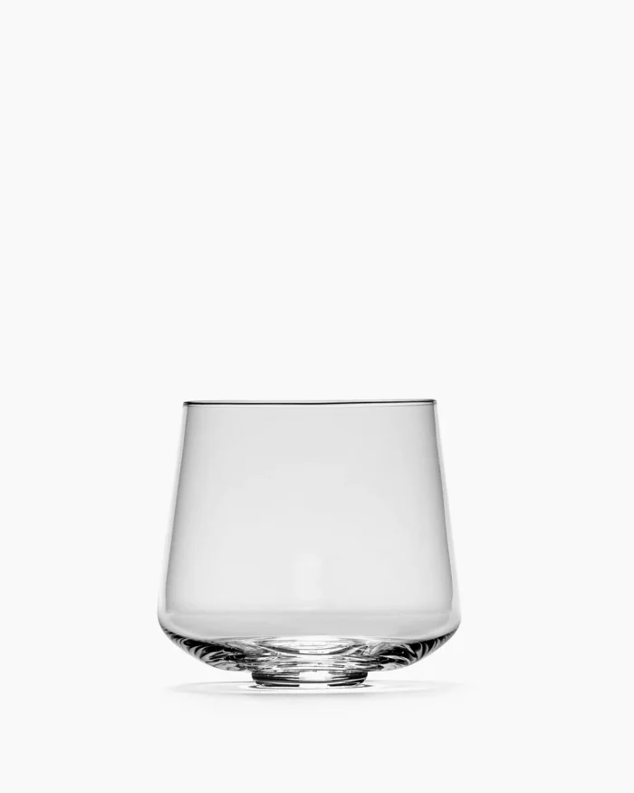 GLASS TRANSPARENT NIDO L 7 W 7 H 8 CM