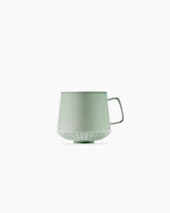 CAPPUCCINO CUP GREEN NIDO L 8.5 W 7 H 7.5 CM