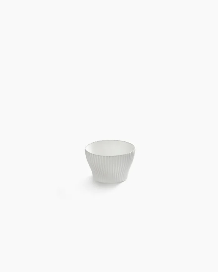 BOWL °2 S WHITE NIDO L 8 W 8 H 5 CM