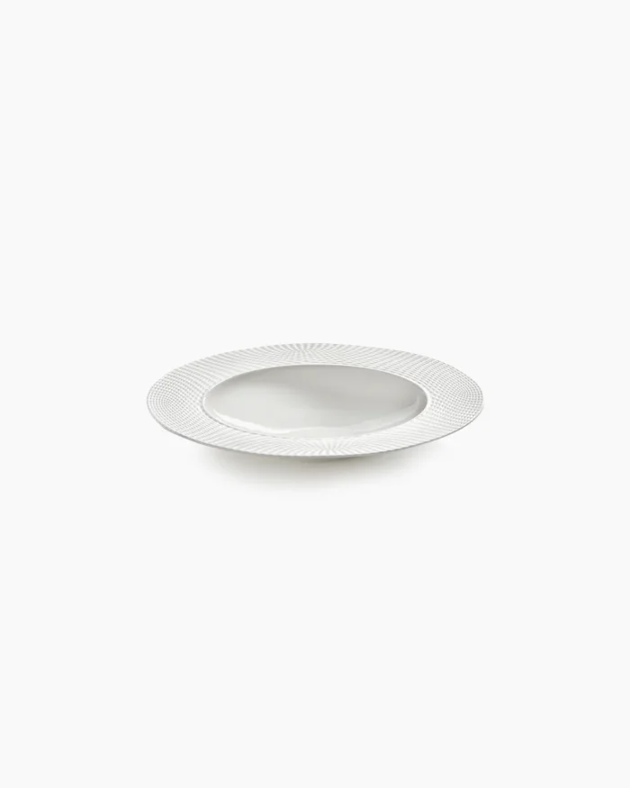 DEEP PLATE M WHITE NIDO L 24 W 24 H 4.3 CM