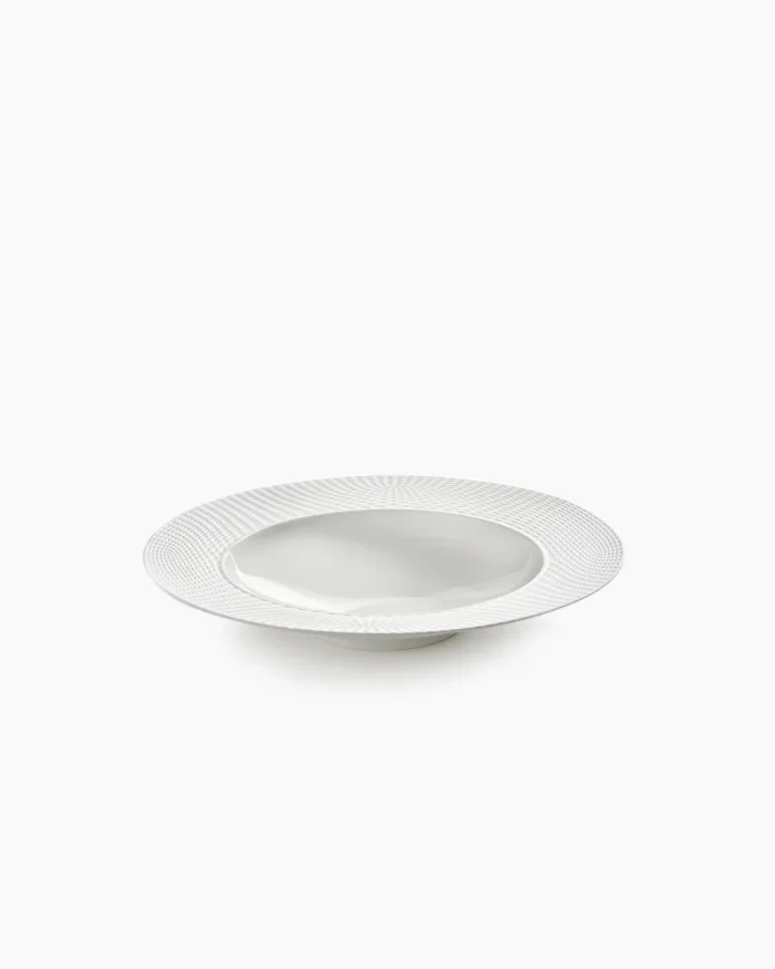 DEEP PLATE L WHITE NIDO L 28 W 28 H 5 CM