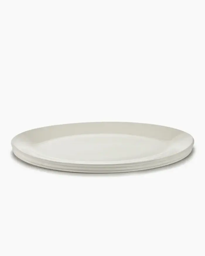SERVING DISH OVAL L ALABASTER DUNE L 56 W 43.5 H 4 CM