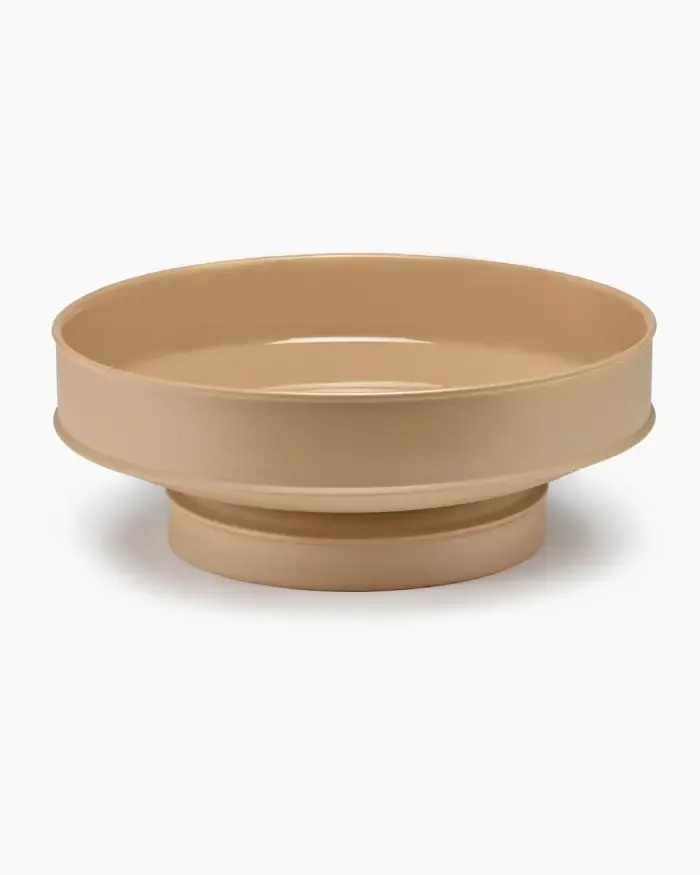 RAISED BOWL XL CLAY DUNE L 41 W 41 H 14.5 CM