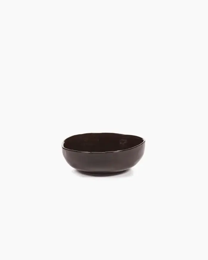 BOWL M EBONY LA MÈRE L 16.5 W 16.5 H 4.5 CM