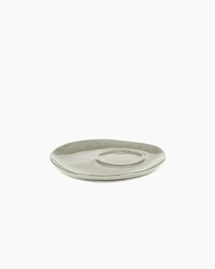SAUCER COFFEE CUP OFF WHITE LA MÈRE L 14.5 W 14.5 H 1.5 CM