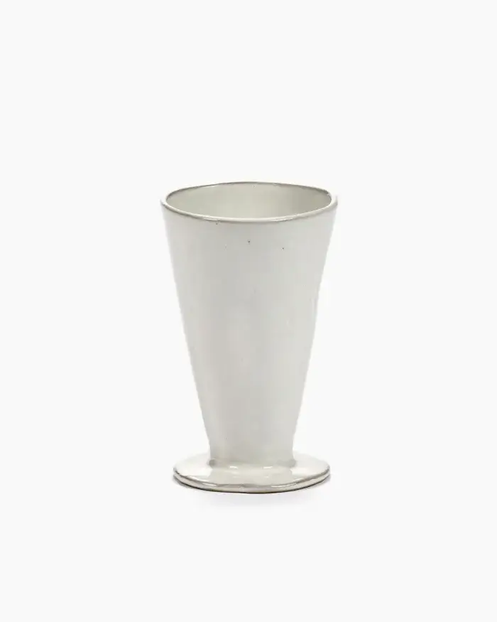 GOBLET OFF WHITE LA MÈRE L 8.5 W 8.5 H 13 CM