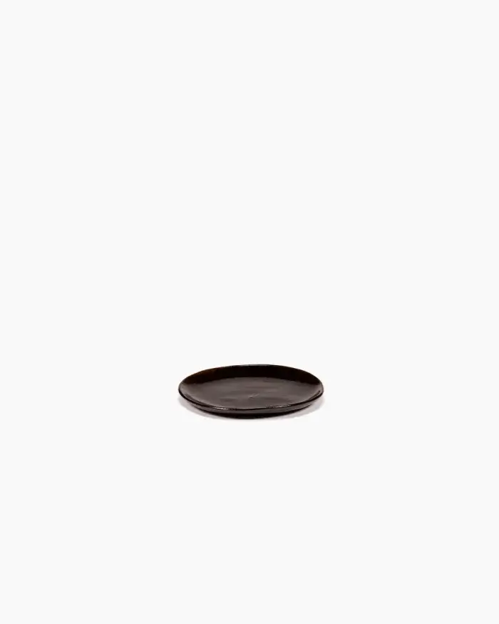 BREAD PLATE EBONY LA MÈRE L 11.5 W 11.5 H 1 CM