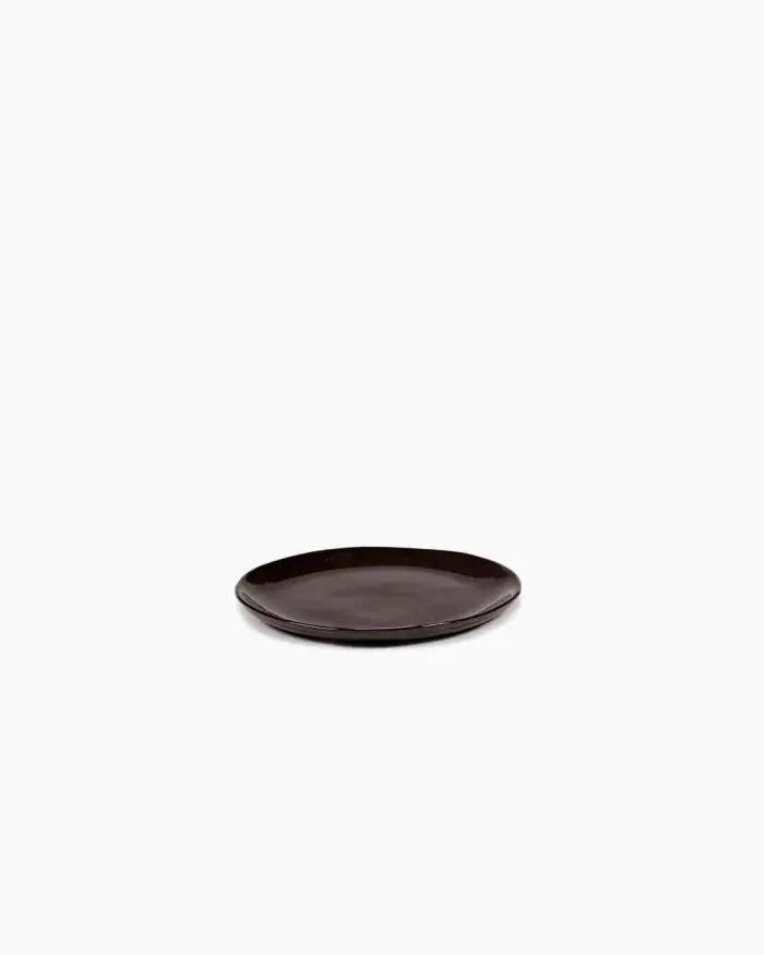 PLATE XS EBONY LA MÈRE L 14.5 W 14.5 H 1.5 CM