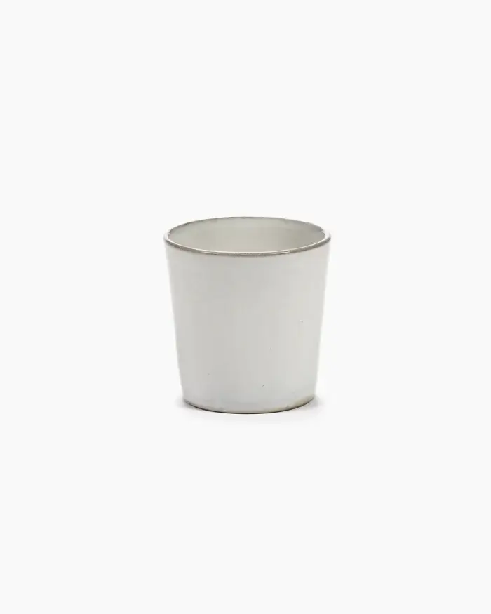 COFFEE CUP OFF WHITE LA MÈRE L 7 W 7 H 6.5 CM