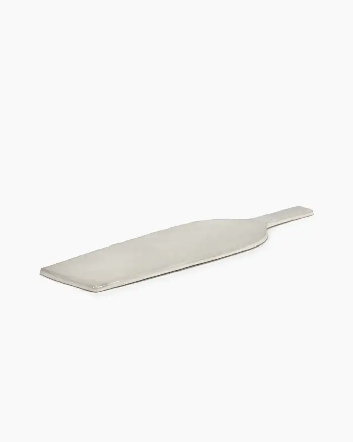 SERVING PLATE RECT. OFF WHITE LA MÈRE L 46 W 13 H 1.5 CM