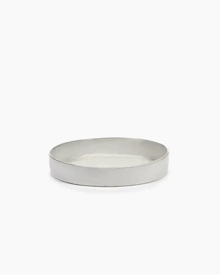 DEEP PLATE L OFF WHITE LA MÈRE L 25 W 25 H 4.5 CM