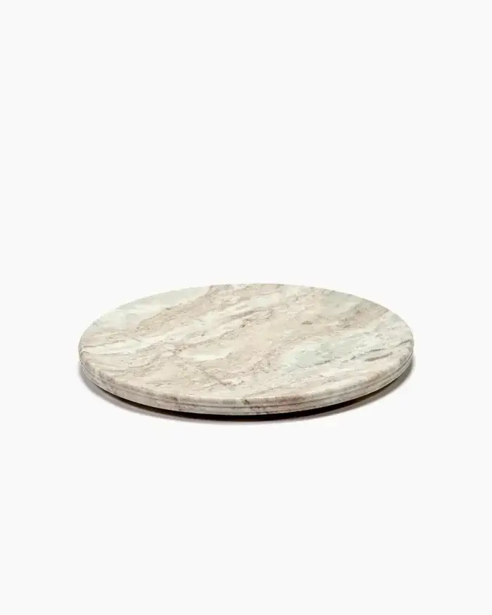PLATTER S LIGHT BROWN DUNE L 33 W 33 H 1.5 CM