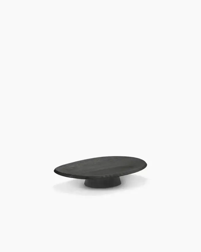 CAKE STAND 04 LOW BLACK DUNE L 34 W 20 H 6 CM