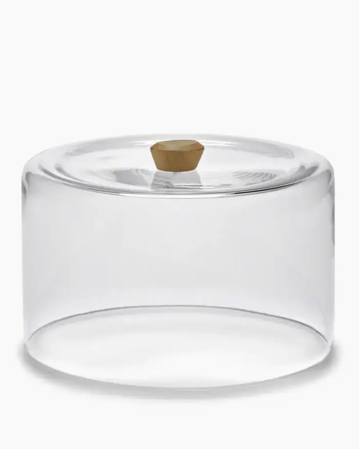 GLASS DOME DUNE L 30.5 W 30.5 H 17 CM