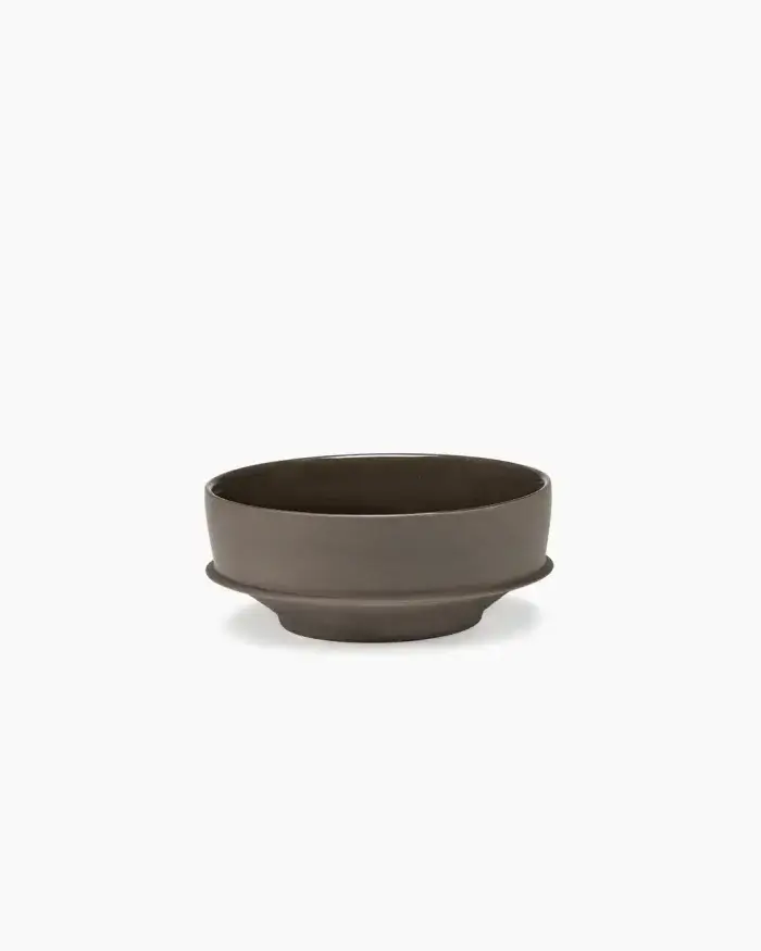 BOWL S SLATE DUNE L 19 W 19 H 8 CM