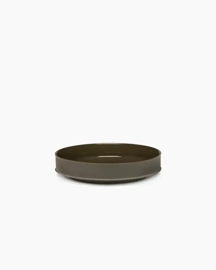 BOWL M SLATE DUNE L 21 W 21 H 4.5 CM