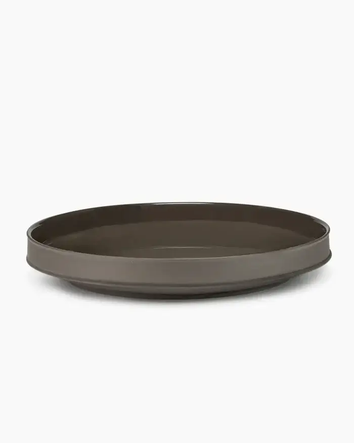 BOWL XL LOW SLATE DUNE L 41 W 41 H 6 CM