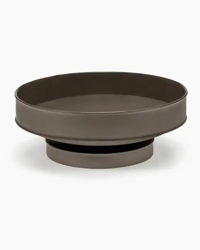 RAISED BOWL XL SLATE DUNE L 41 W 41 H 14.5 CM