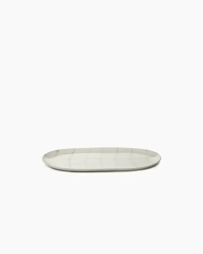 SERVING DISH SALT ZUMA L 46 W 27 H 2 CM