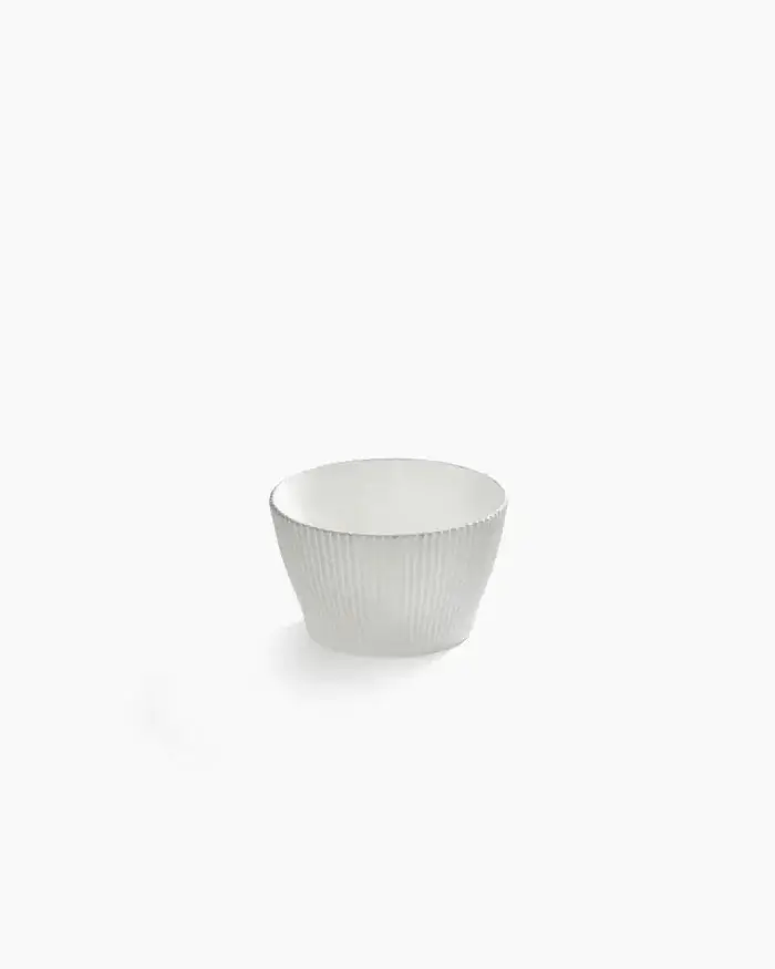 BOWL °2 M WHITE NIDO L 10 W 10 H 6 CM