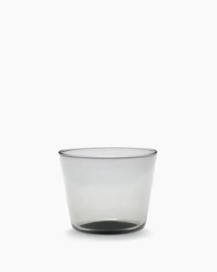 GLASS SMOKY GREY LA MÈRE L 8.3 W 8.3 H 6.7 CM