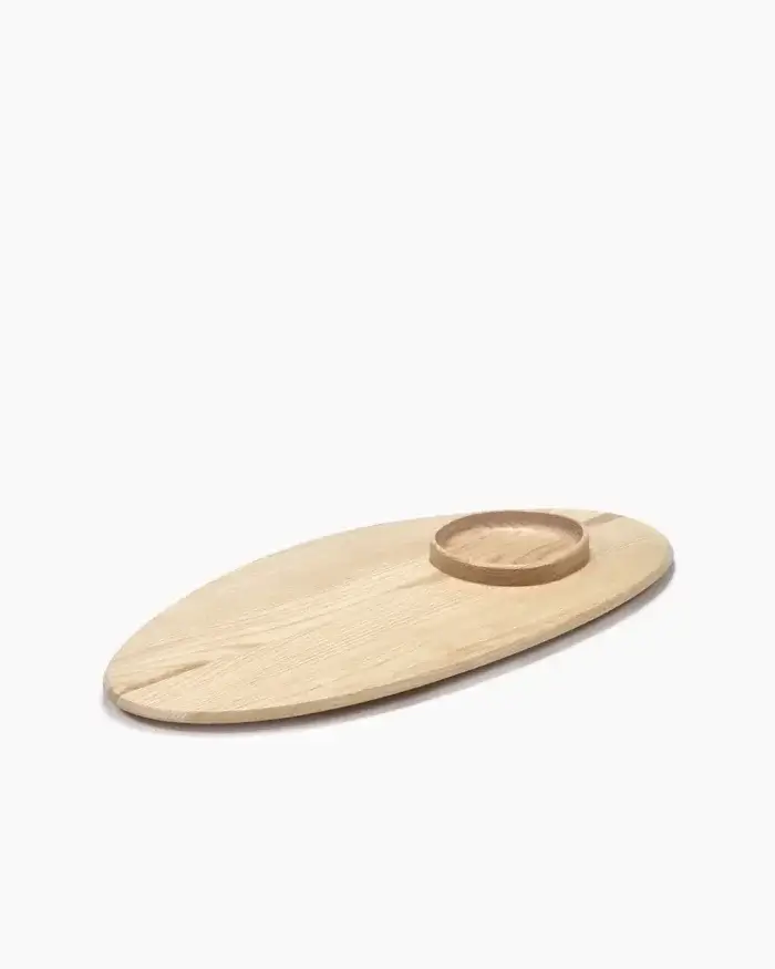 PLATTER + BOWL 02 DUNE L 81 W 40 H 4 CM