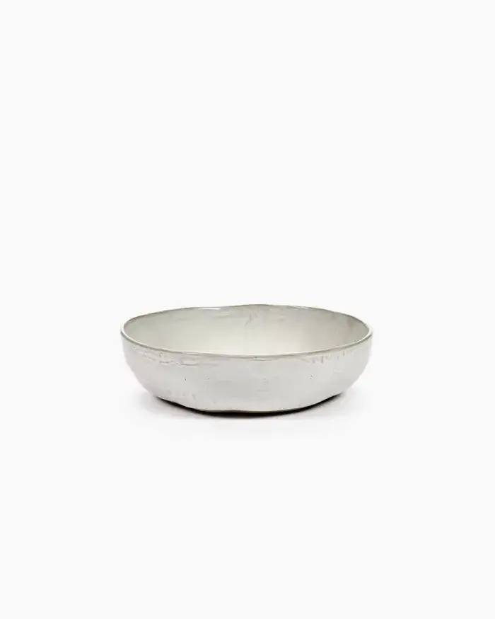 BOWL L OFF WHITE LA MÈRE L 22 W 22 H 6 CM